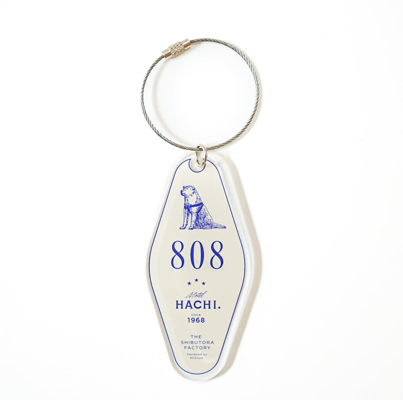 HACHI. MOTEL KEY HOLDER 808 | HACHI.THE SHIBUTORA FACTORY