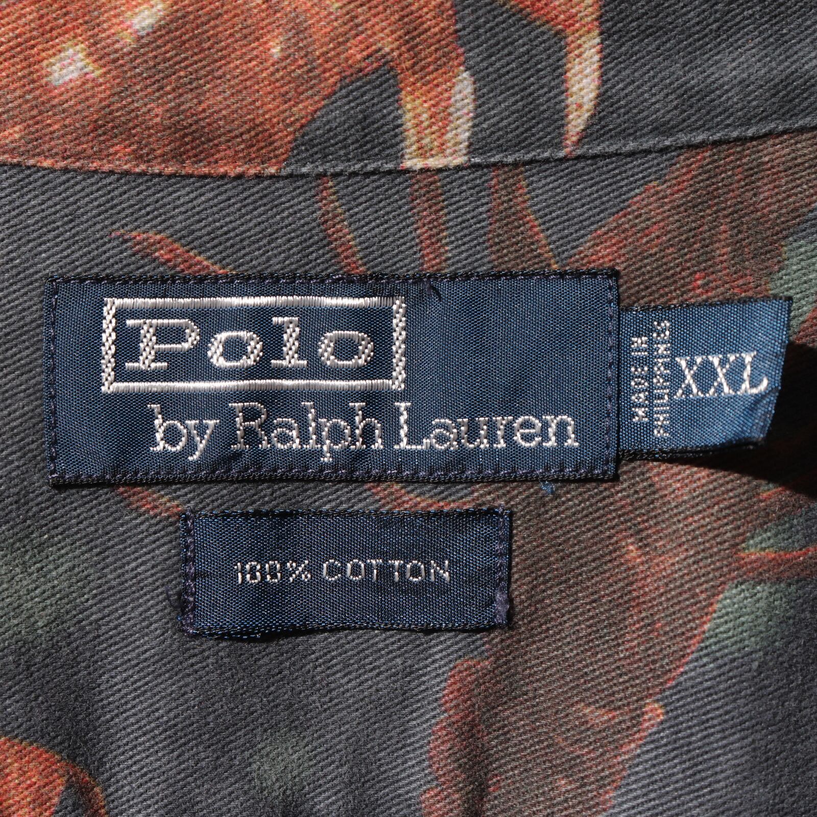 2XL ポロラルフローレン カニ イセエビ クラブ 甲殻類 半袖 シャツ