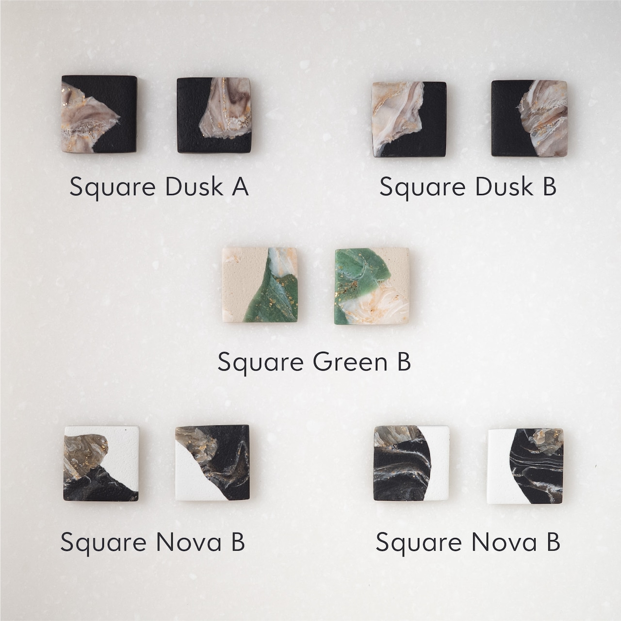 LOOP hogu v1 : Square Studs