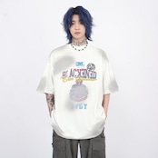 VINTAGE ストリート スプレーペイント Tシャツ T773