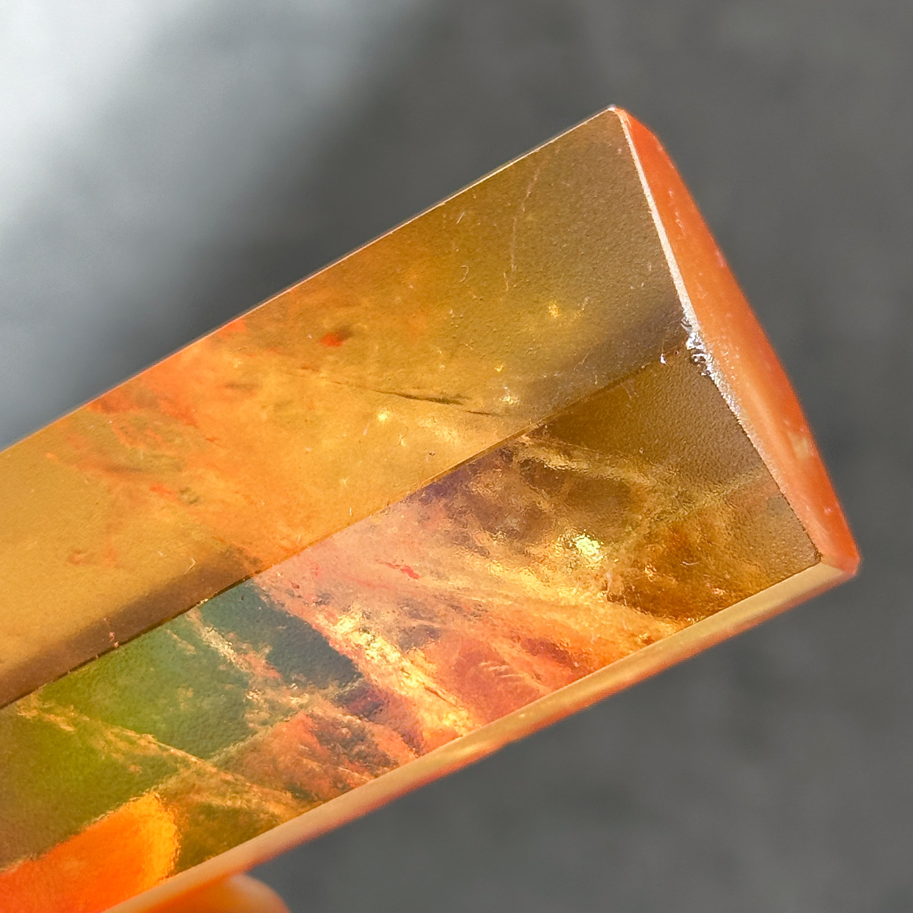 オレンジオーラクォーツ タワー32◇ Orange Aura Quartz ◇天然石