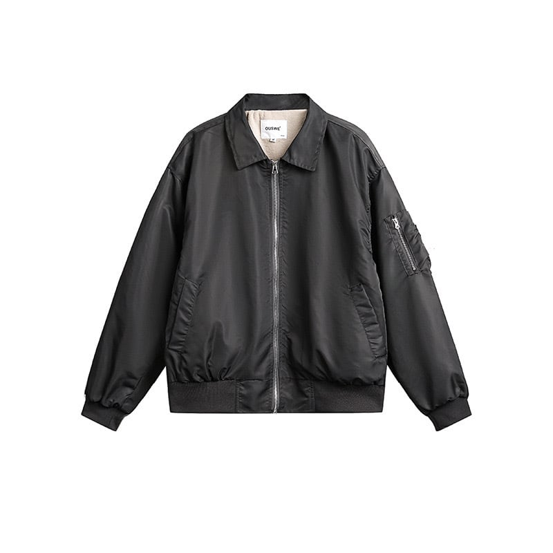 ショートボンバージャケット / Short Bomber Jacket | INOCENCE ショートボンバージャケット / Short Bomber Jacket | INOCENCE