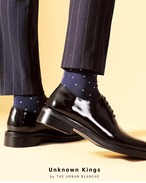 Unknown Kings｜ブラックレザーシークレットシューズ（最大8cmアップ）