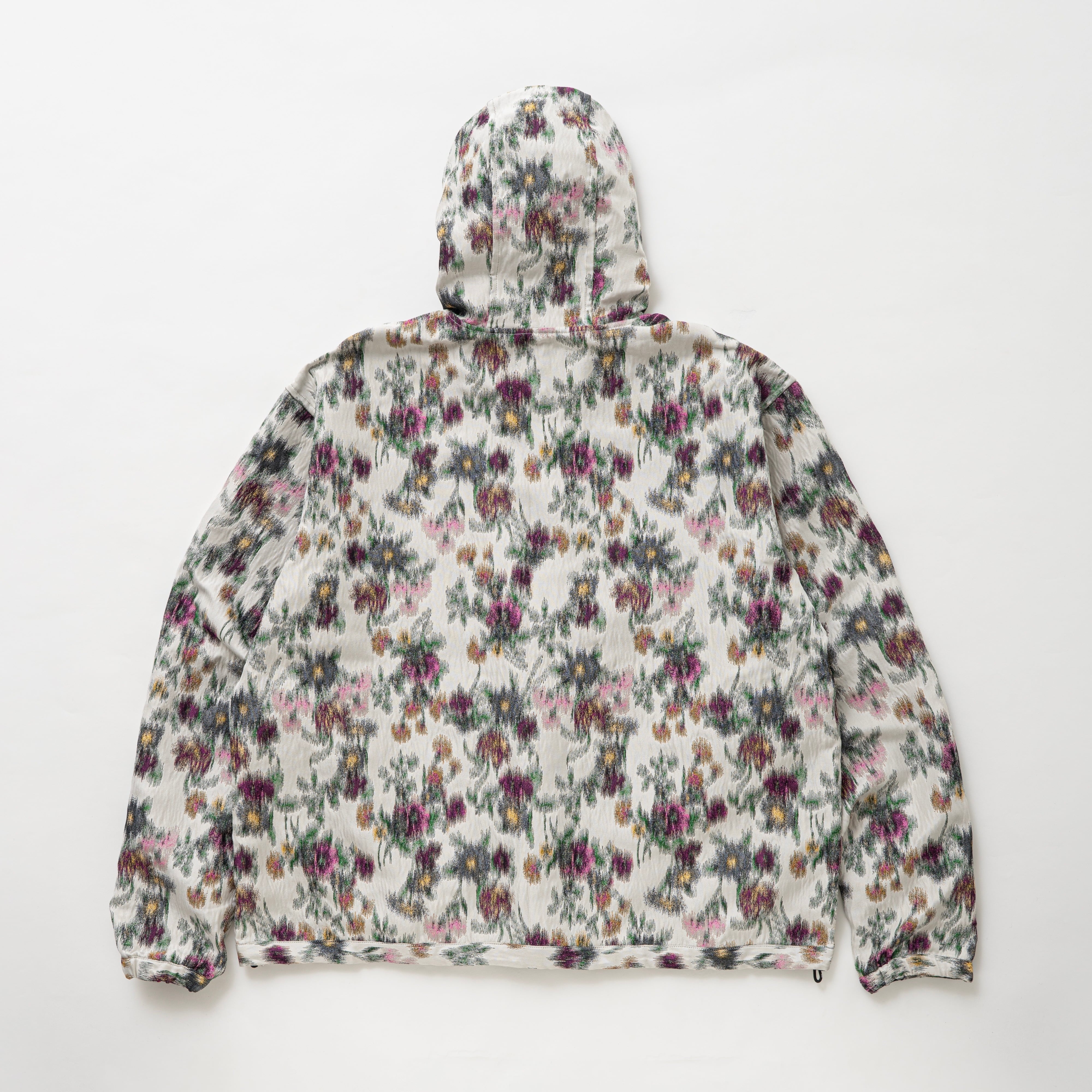Flower jacquard anorak hoodie（WHITE） | TTTMSW
