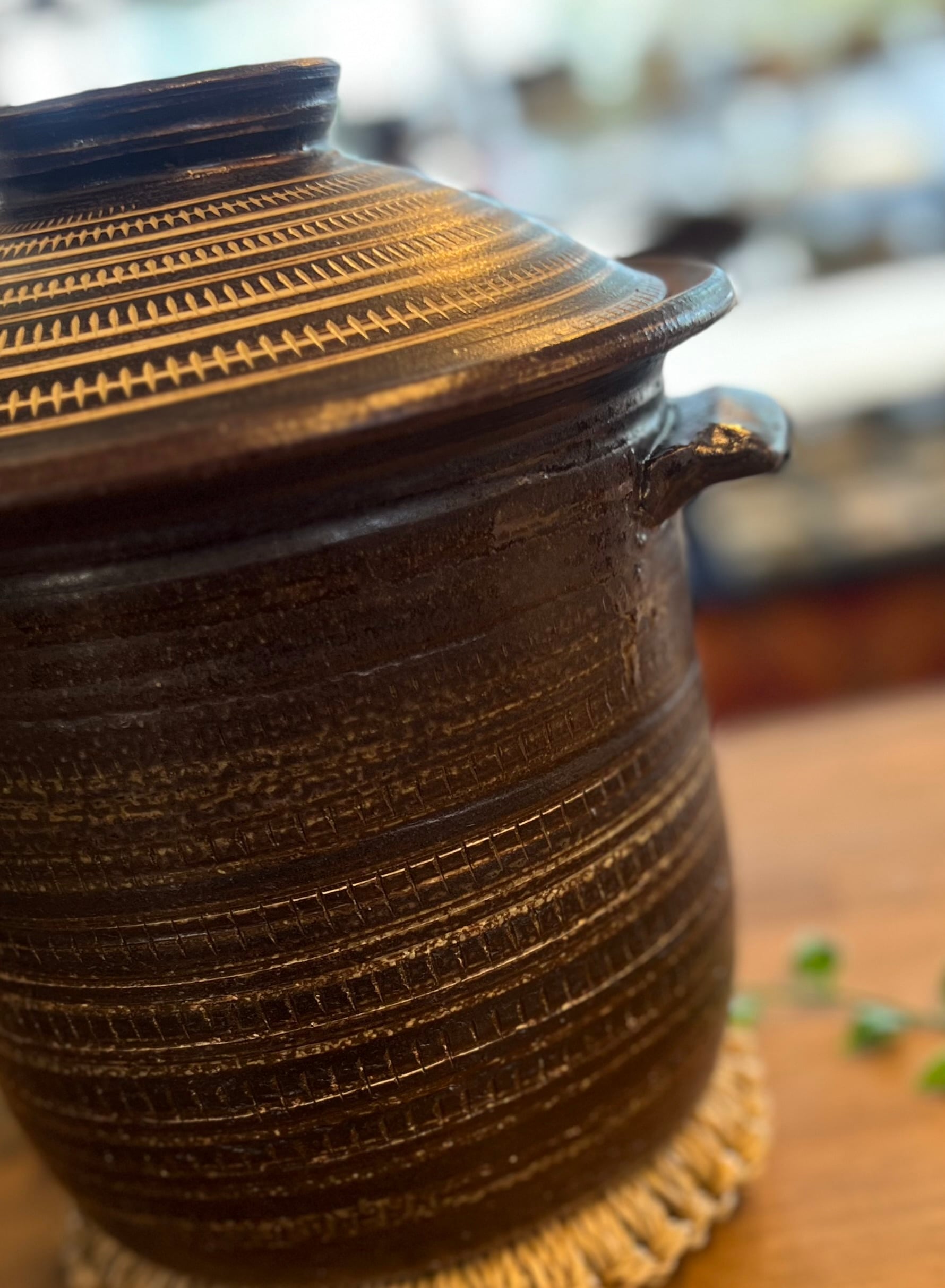 小石原焼マルワ窯】ごはん土鍋5合用 | すずめ道具店 ON LINE