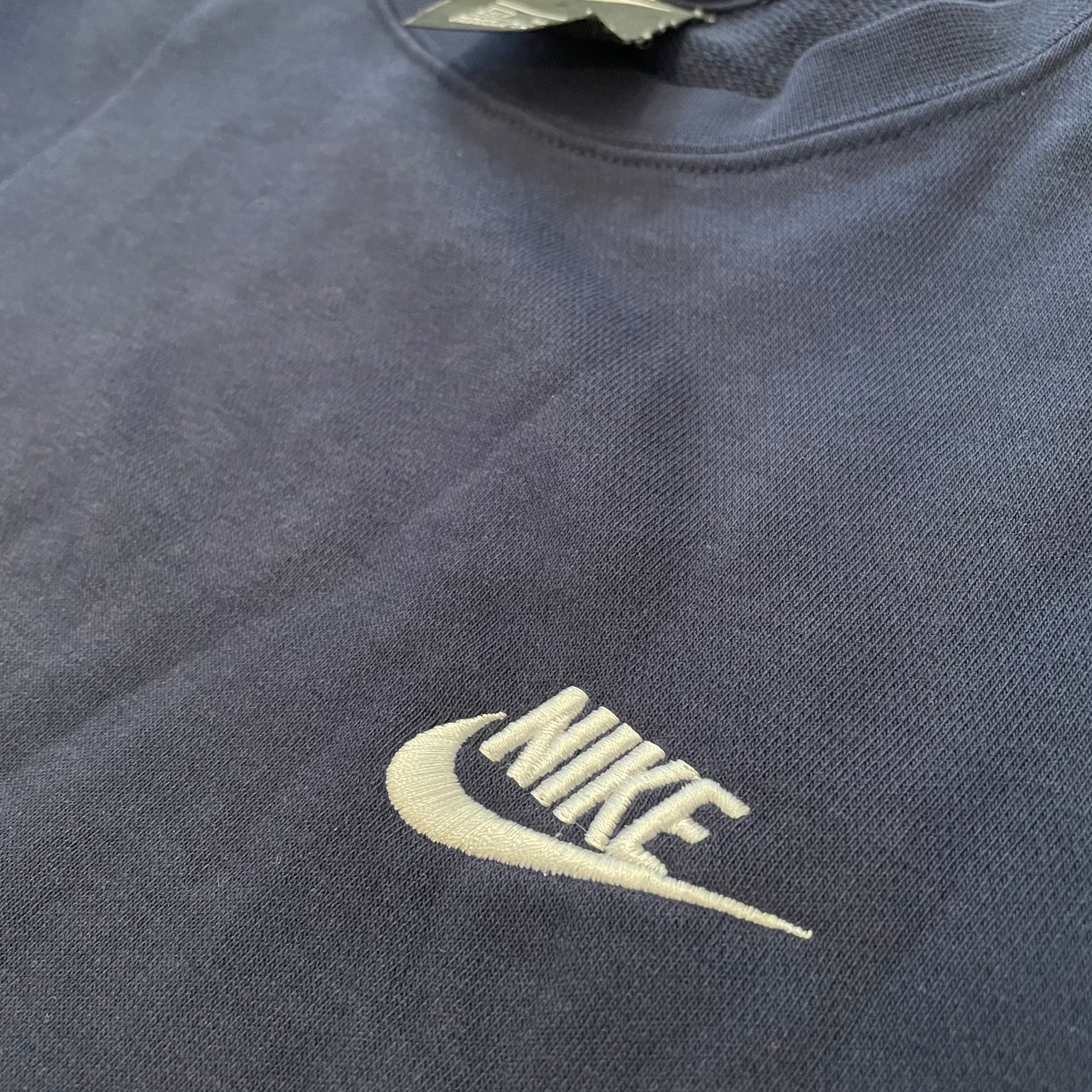 NIKE ナイキ スウェット XL 刺繍ロゴ センターロゴ ファイヤー USA製