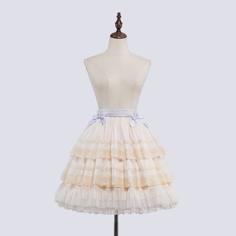 星箱works リボンミルフィーユ ワンピース リボンミルフィーユ ワンピース | HoshibakoWorks