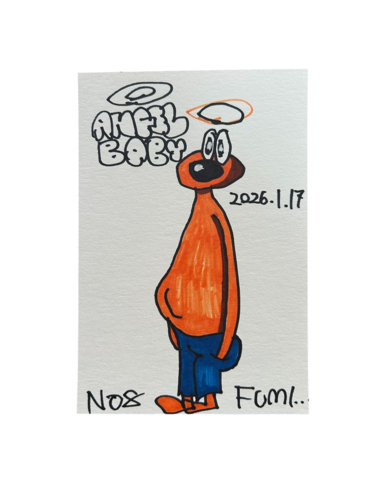 ANGELBABY postcard No8