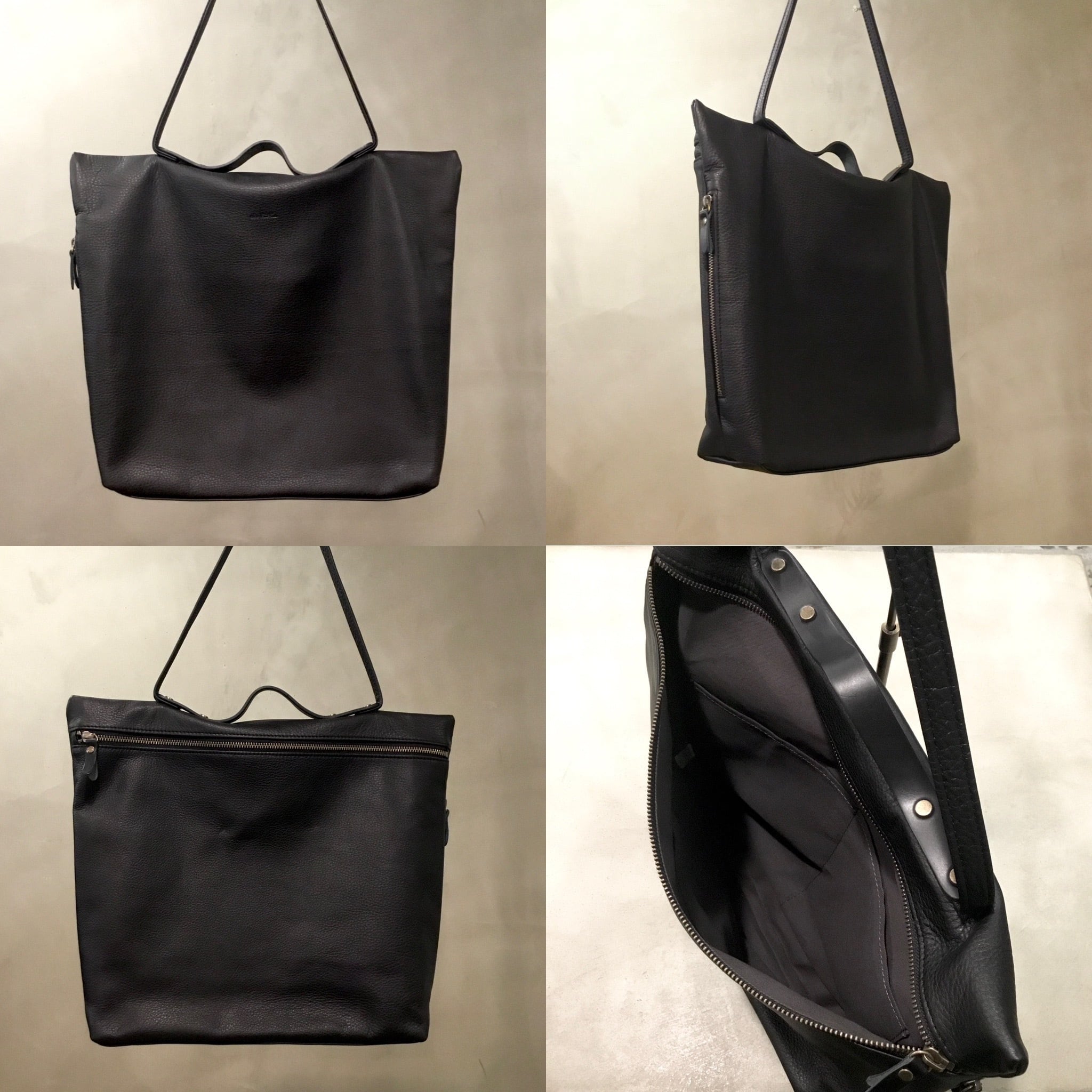 柔らか牛革のさらっと肩掛け.手提げトート。 | -LESS (レス) 革鞄ショップ