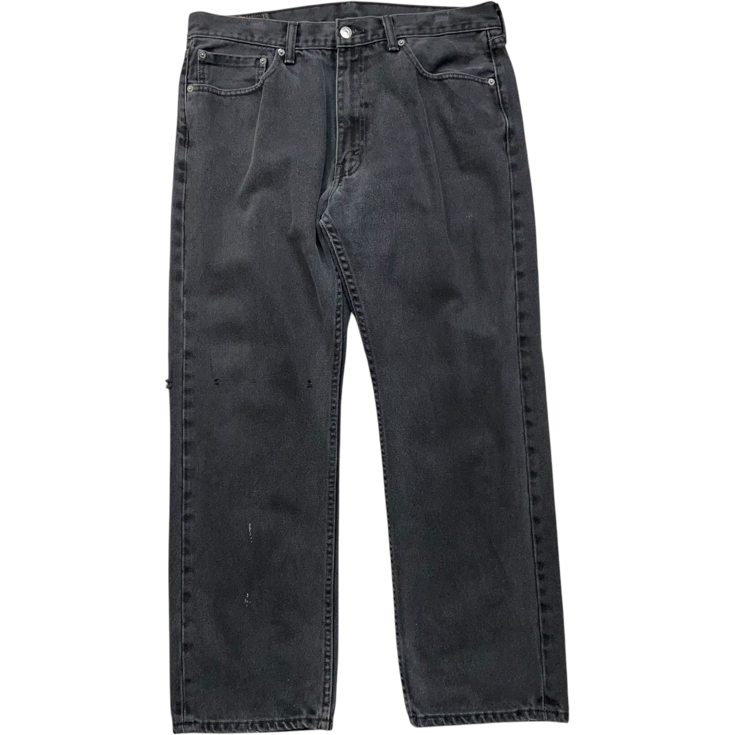 《実寸W36 L28》Levi's リーバイス 505 ブラックデニム no.5620