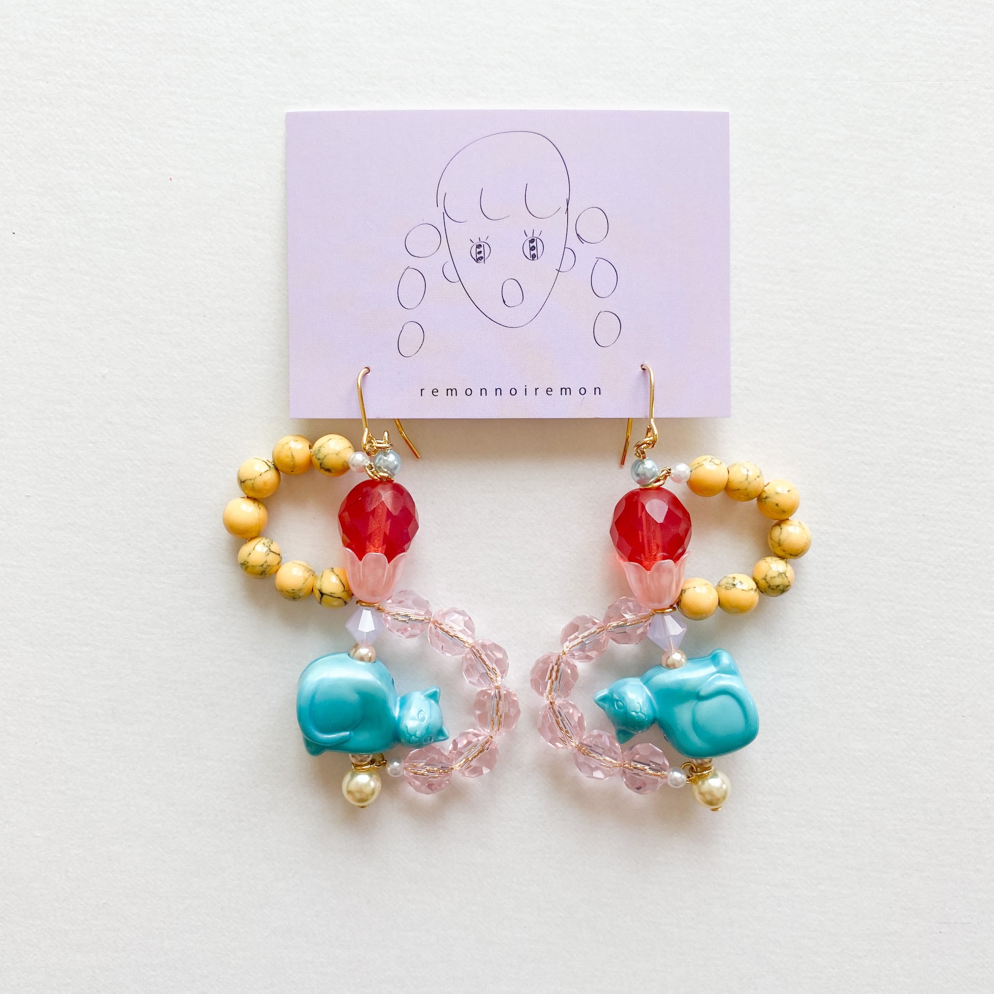 くねくねピアス/イヤリング