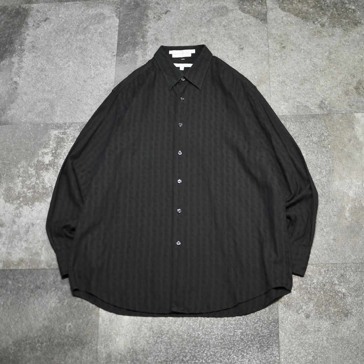 Perry Ellis paisley pattern rayon shirt