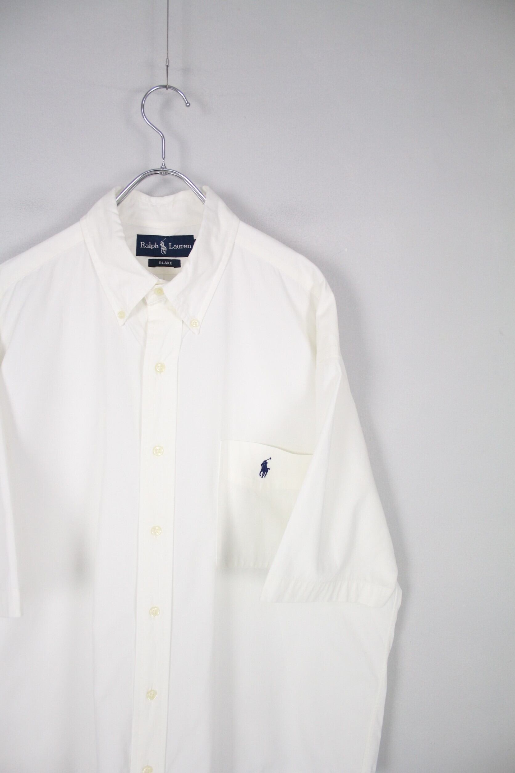 Ralph Lauren ショート丈 白シャツ 【FF-5895】 | cv