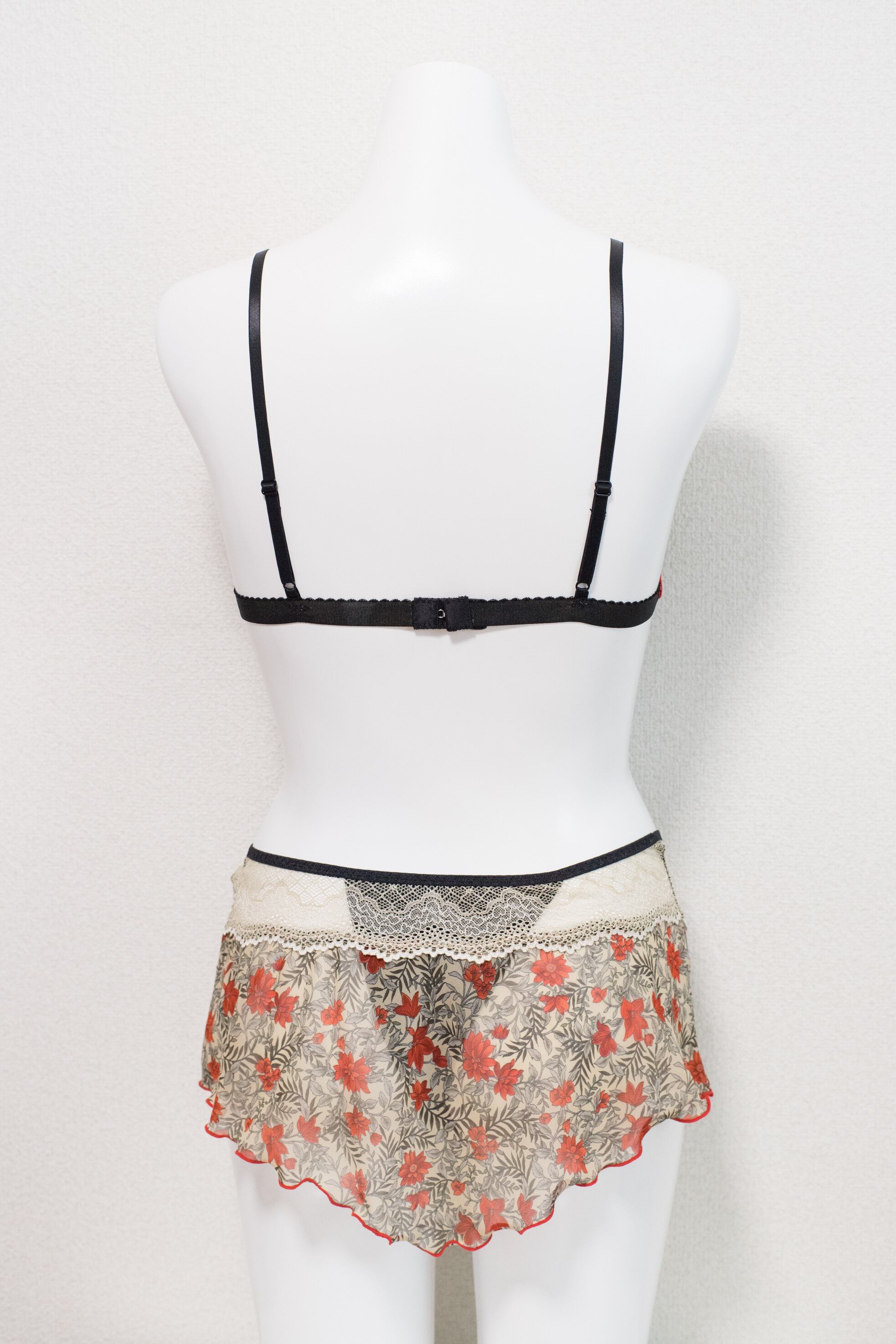 flower chiffon panties F