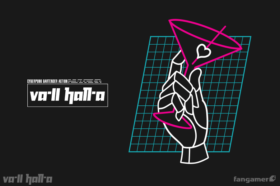 Last Callトラックジャケット / VA-11 HALL-A　（ ヴァルハラ ）