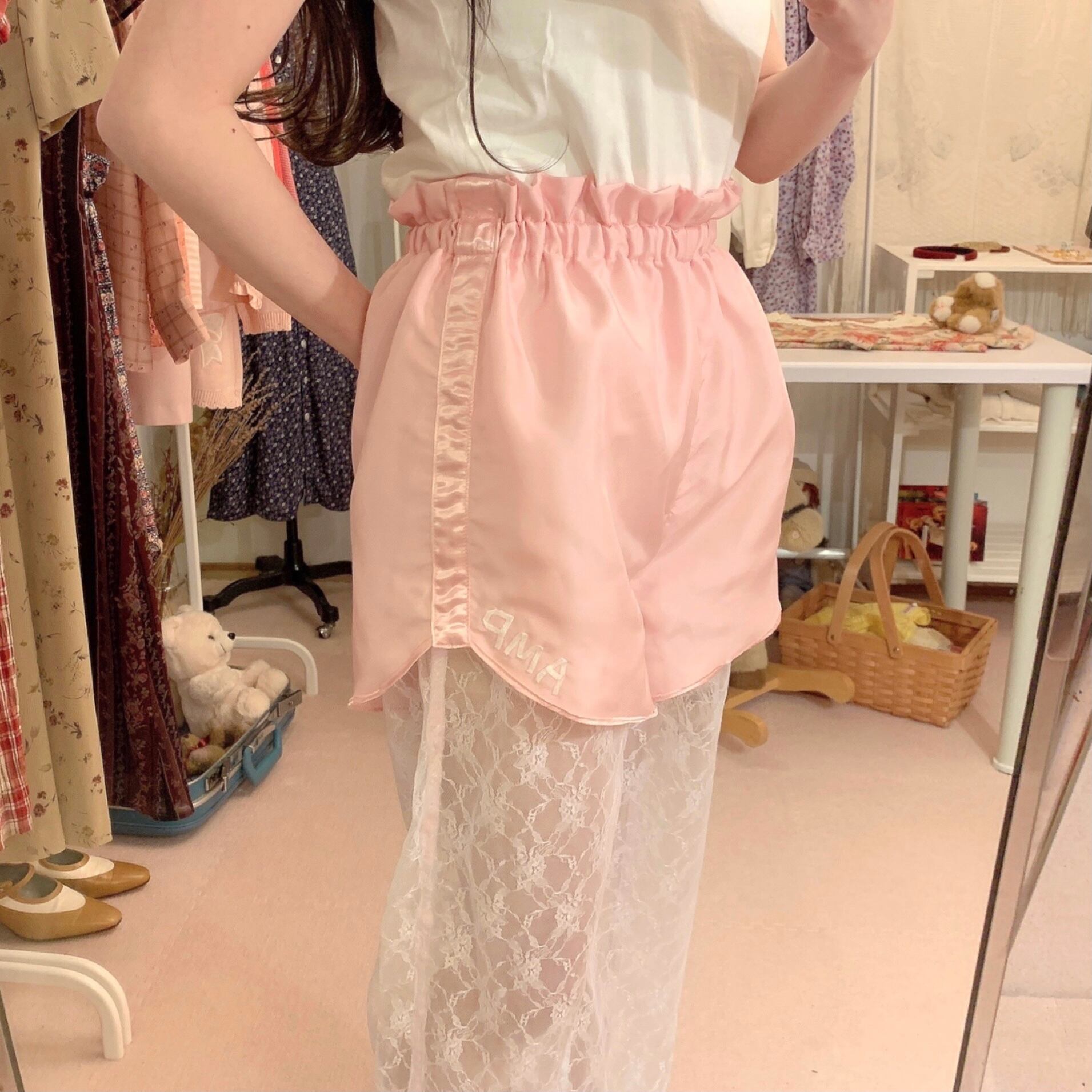 original : heads or tails brother pants WH/PI