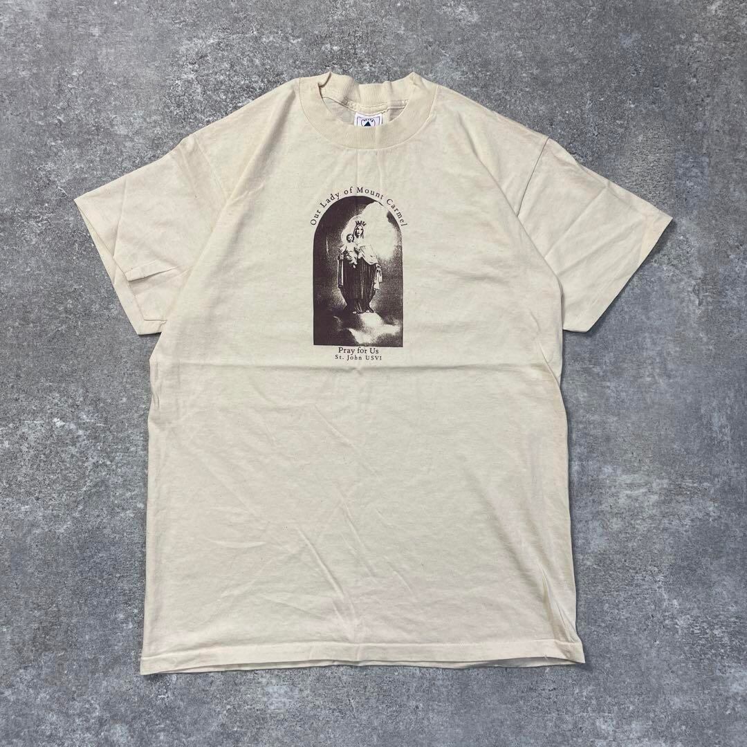 レア 90s USA製 イエスの母 マリア vintage Tシャツ