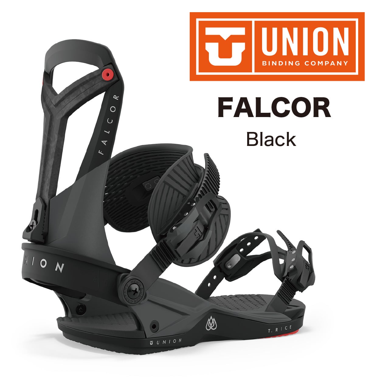 23-24年モデル UNION .『 FALCOR 』. Black . ユニオン . ファルコア 