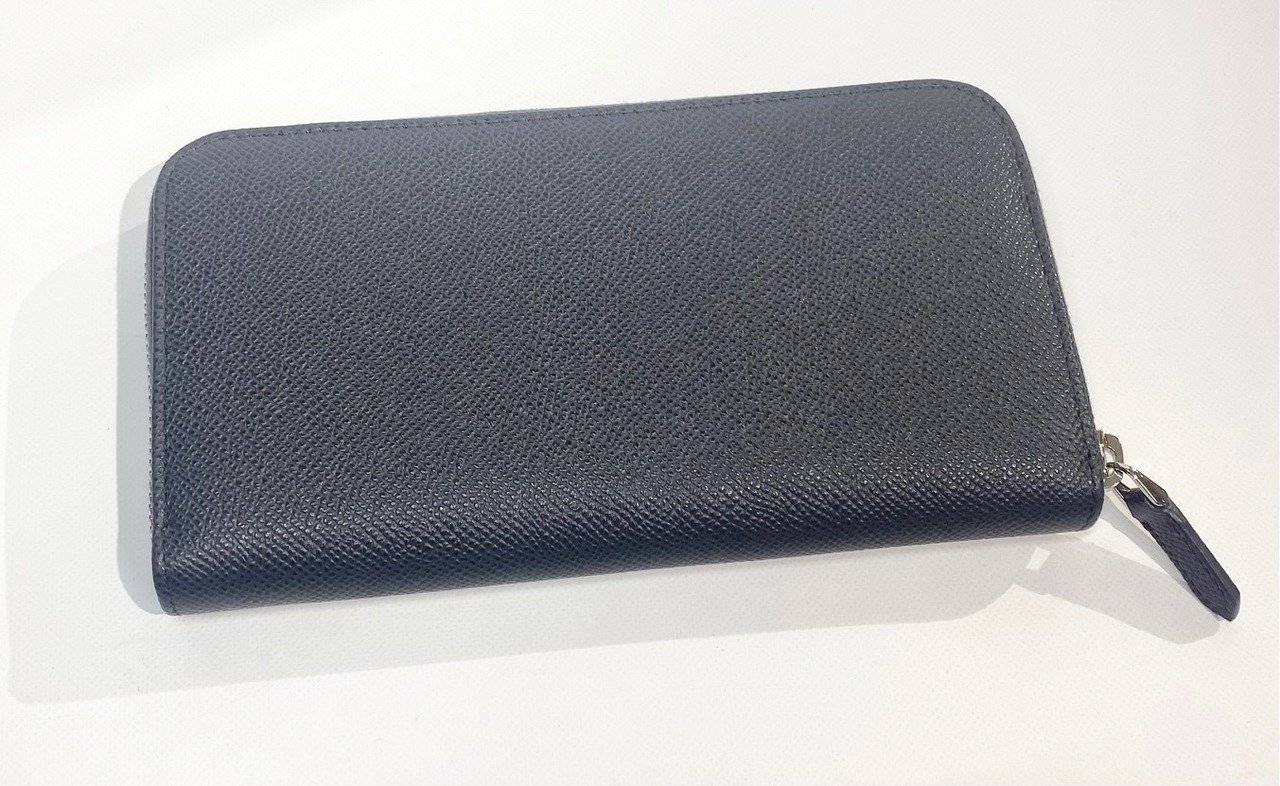 BVLGARI ブルガリ 長財布 メンズ 289101 GRAIN/CHARCOAL DIA