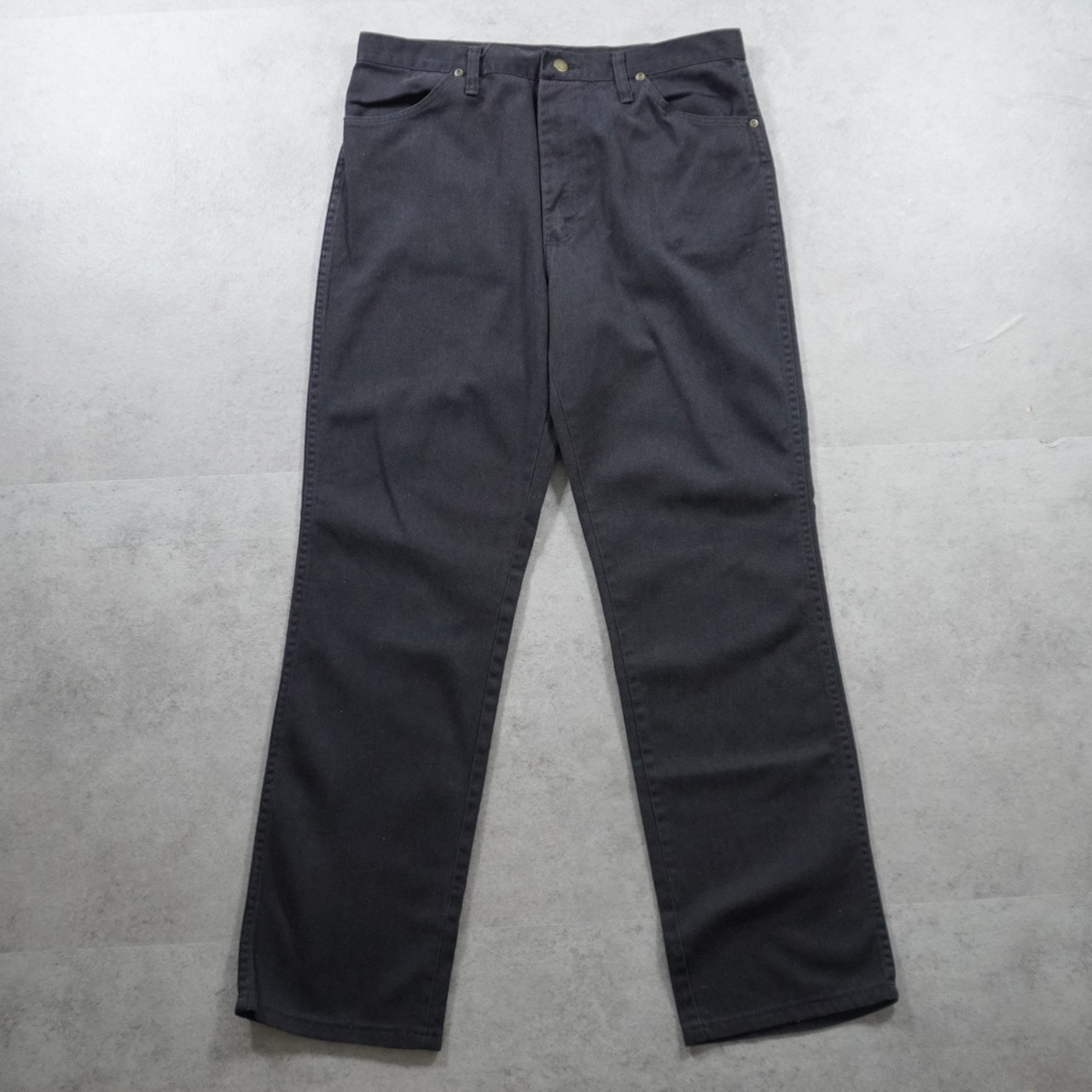 90s RUSTLER black denim "made in USA" W36L32 古着 - 2