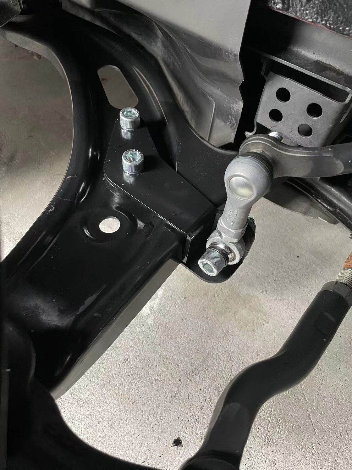 86 GR86 BRZ フロントスタビリンク移設キット ボルトオン取付 エアサス 