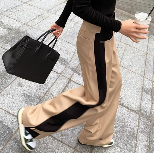 sid line wide-leg pants　10966