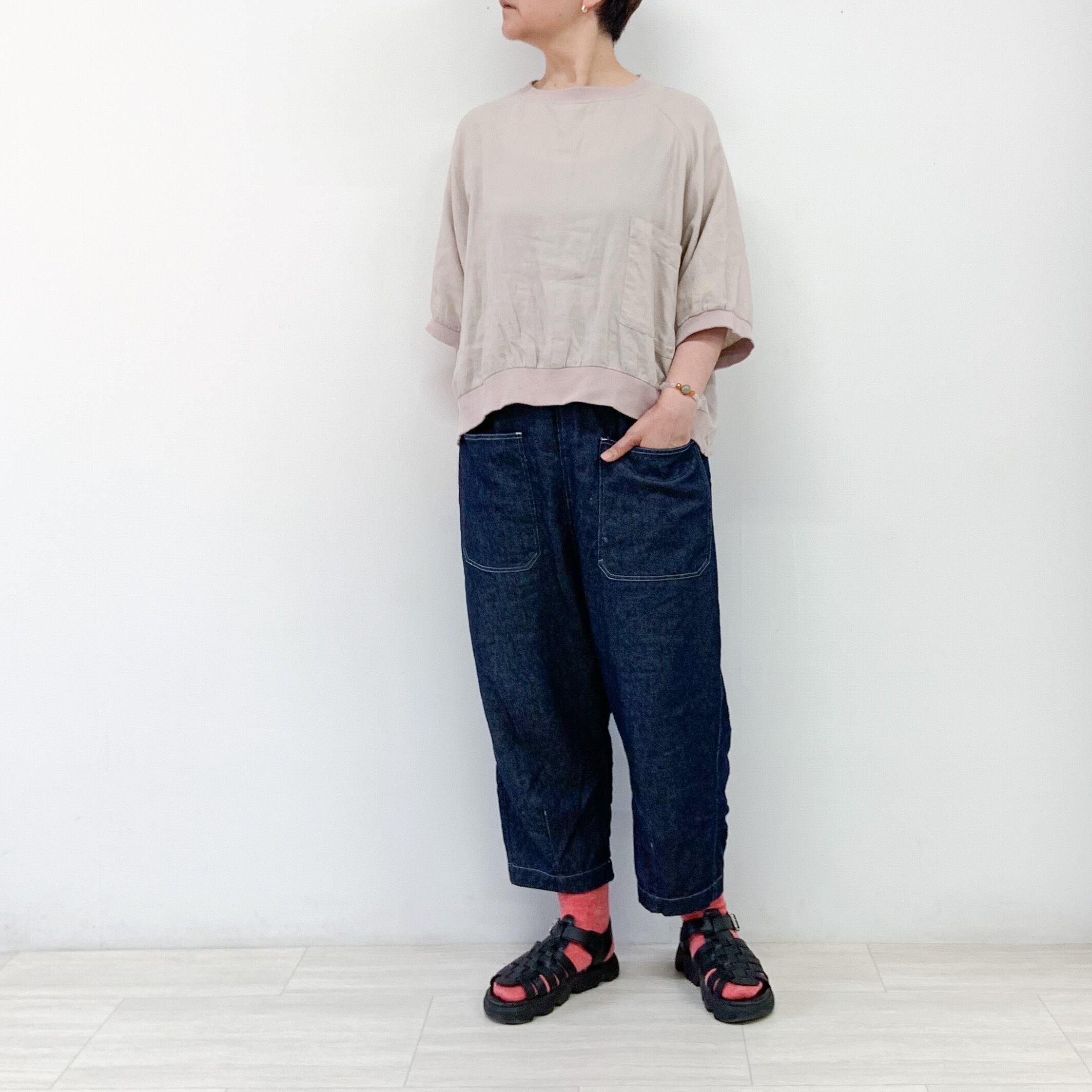 GRANCY DenimpantsStyle ShoulderBag 気持ち良く デカバッグ