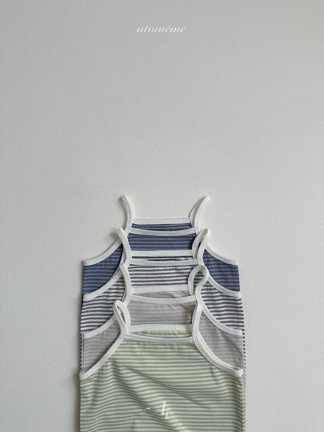 《予約》送料無料【atomeme】 Ben Striped Tank