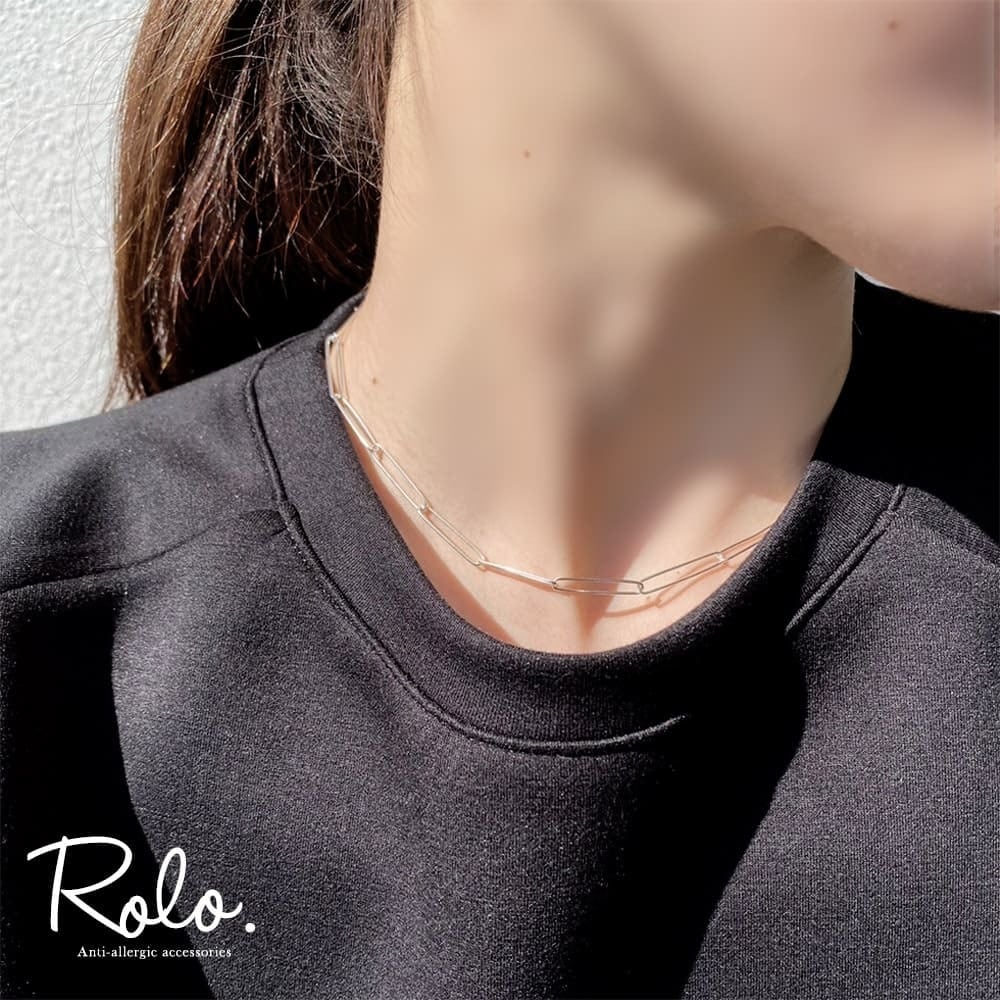 クリップチェーンネックレス SV925 | Roloshop BASE店