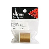 MIYUKI ビーズステッチ糸 #40/50m巻 ゴールド K4570/5