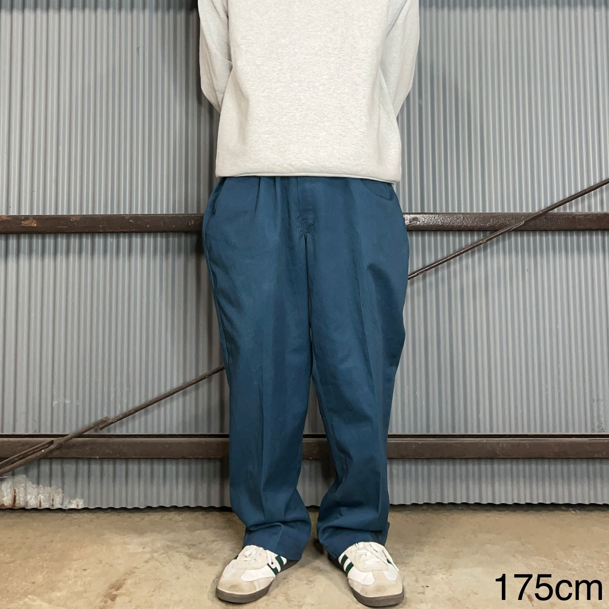 Made in USA】 W44×L30 Dickies ワークパンツ 極太 ブランドタグ 