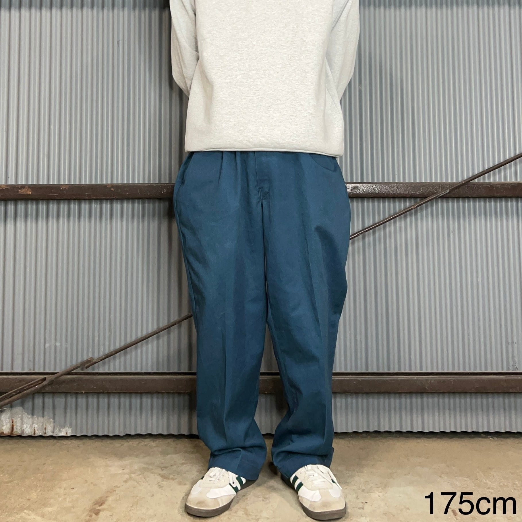 Made in USA】 W44×L30 Dickies ワークパンツ 極太 ブランドタグ 