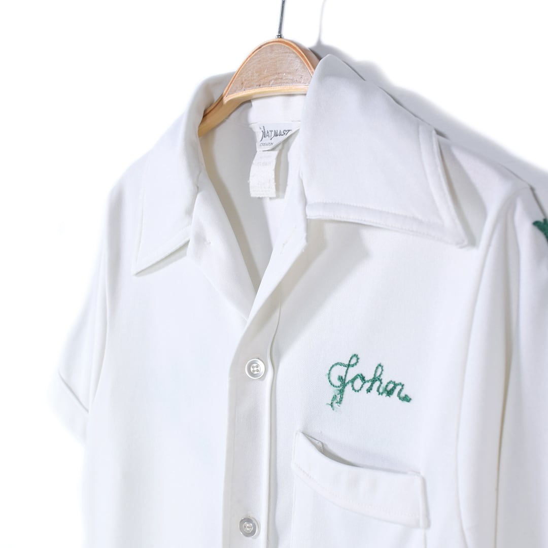 60s70s USA製 NATNAST！ボウリングシャツ 60s70s USA製 NATNAST！ボウリングシャツ 70年代 NAT NAST