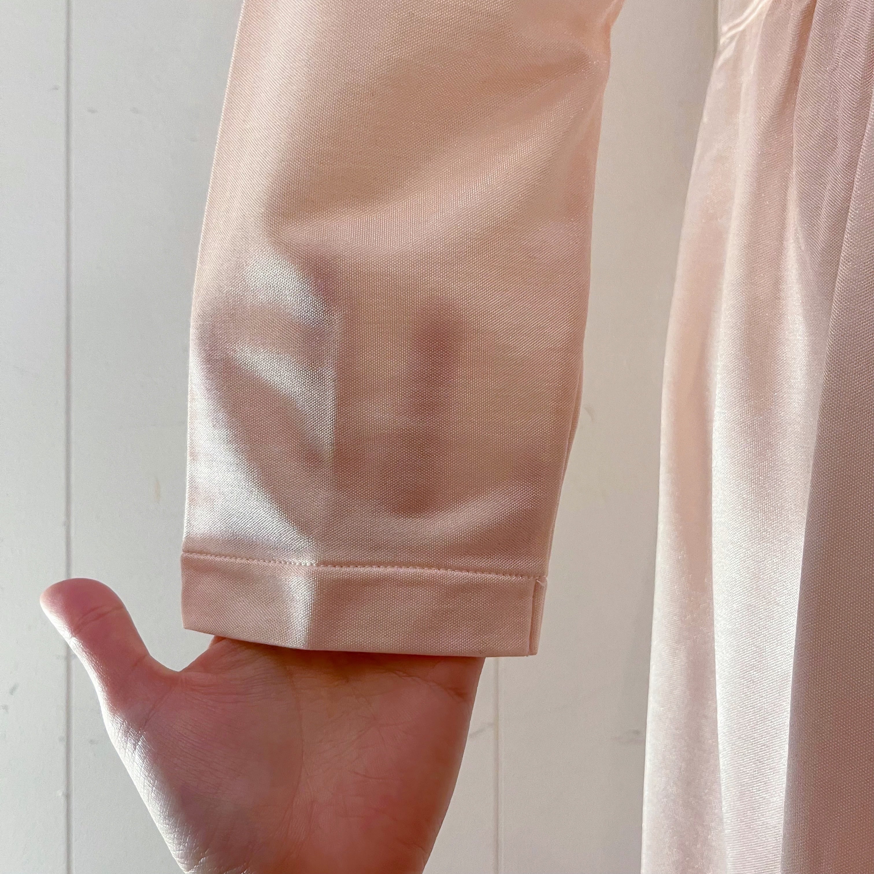 frill lace pink neglige one-piece