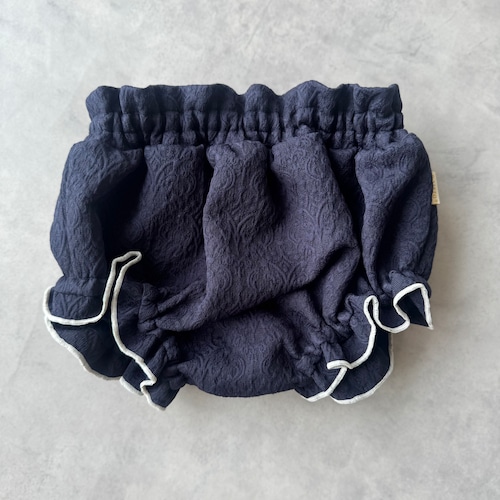 まるふわブルマ【ネイビージャガード】 まるふわブルマ【ネイビージャガード】