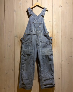 【a.k.a.C.a.k.a vintage】70's “Lee” Vintage Double Knee Hickory Overall