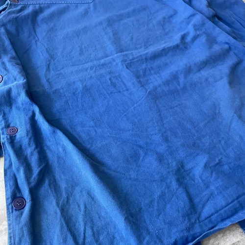 70s ROBUR 刺繍タグ コットンツイル シェフジャケット 詳細写真7