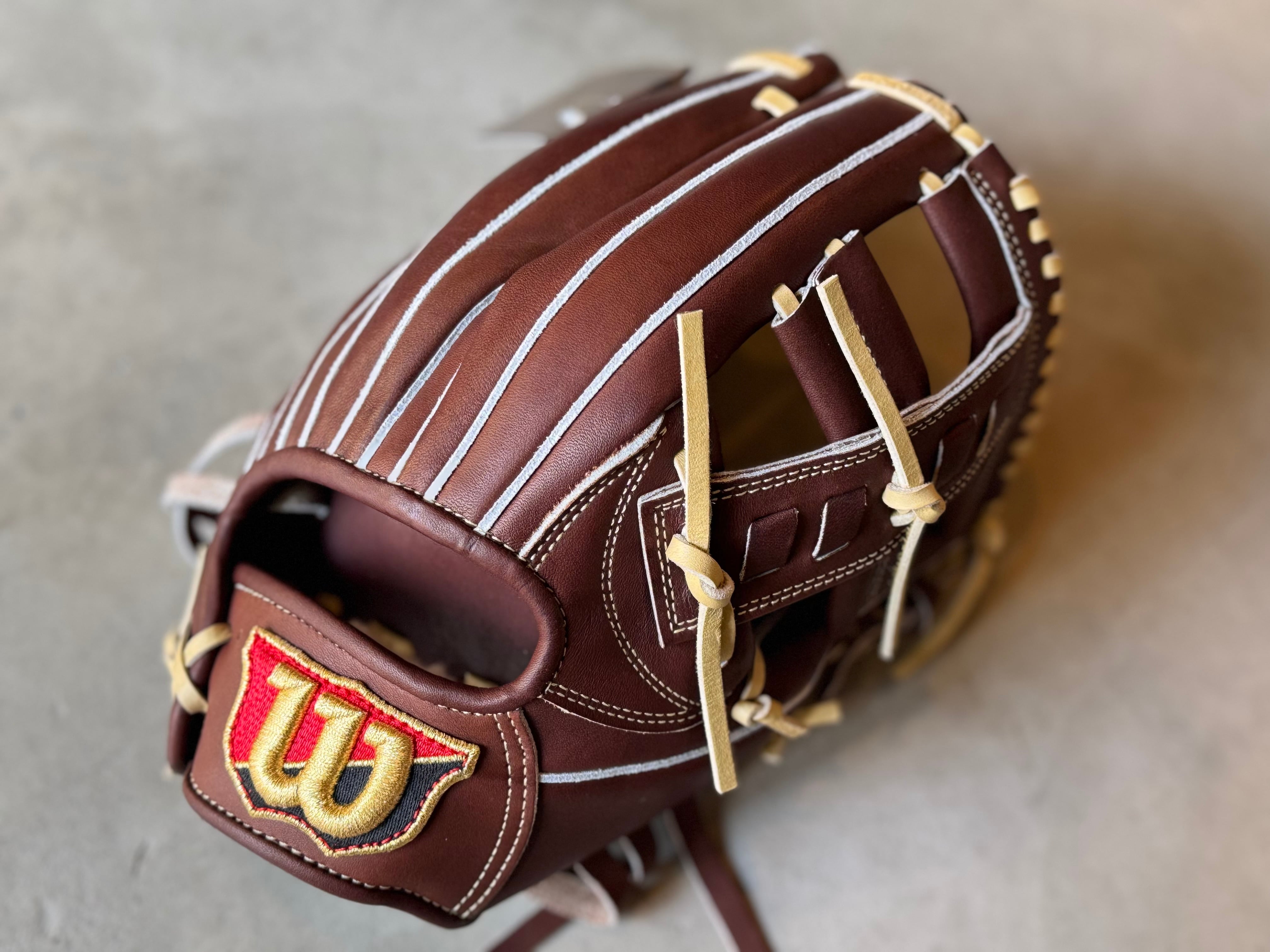 Wilson 87型 オーダーグローブ　中村氏型付け Wilson 87型 オーダーグローブ中村氏型付け