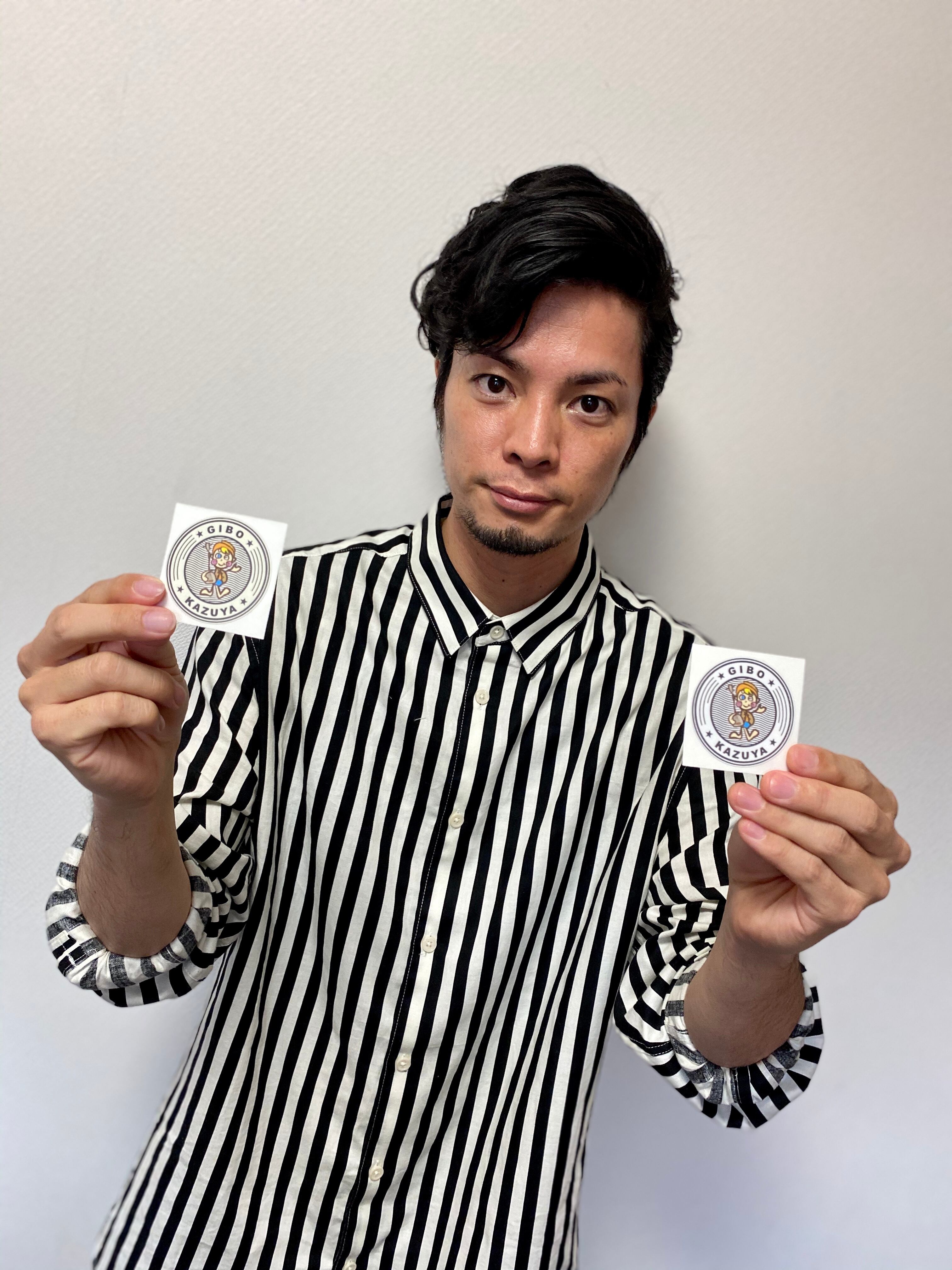 宜保和也 オリジナルステッカー 4枚セット | GIBO KAZUYA OFFICIAL STORE