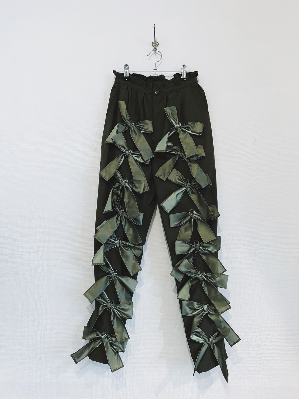 SIIILON RIBBON pants 