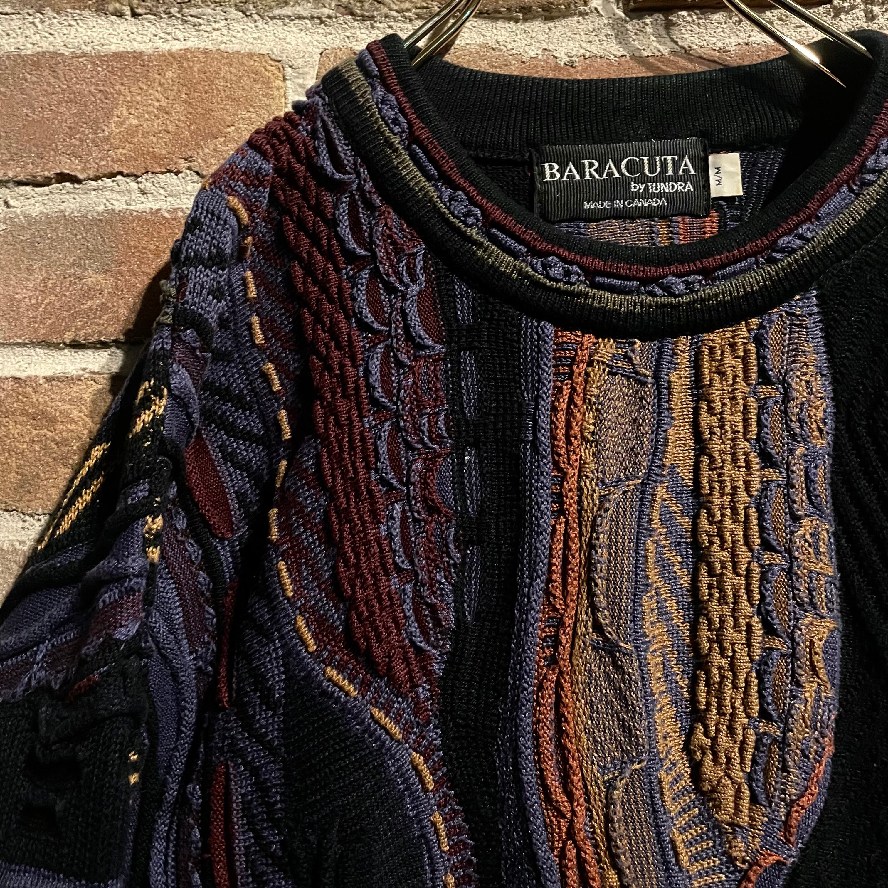 BARACUTA byTUNDRA】古着3Dニット XL/TG 【公式通販】