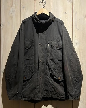【a.k.a.C.a.k.a vintage】"Barbour" Sapper Waxed Loose Jacket