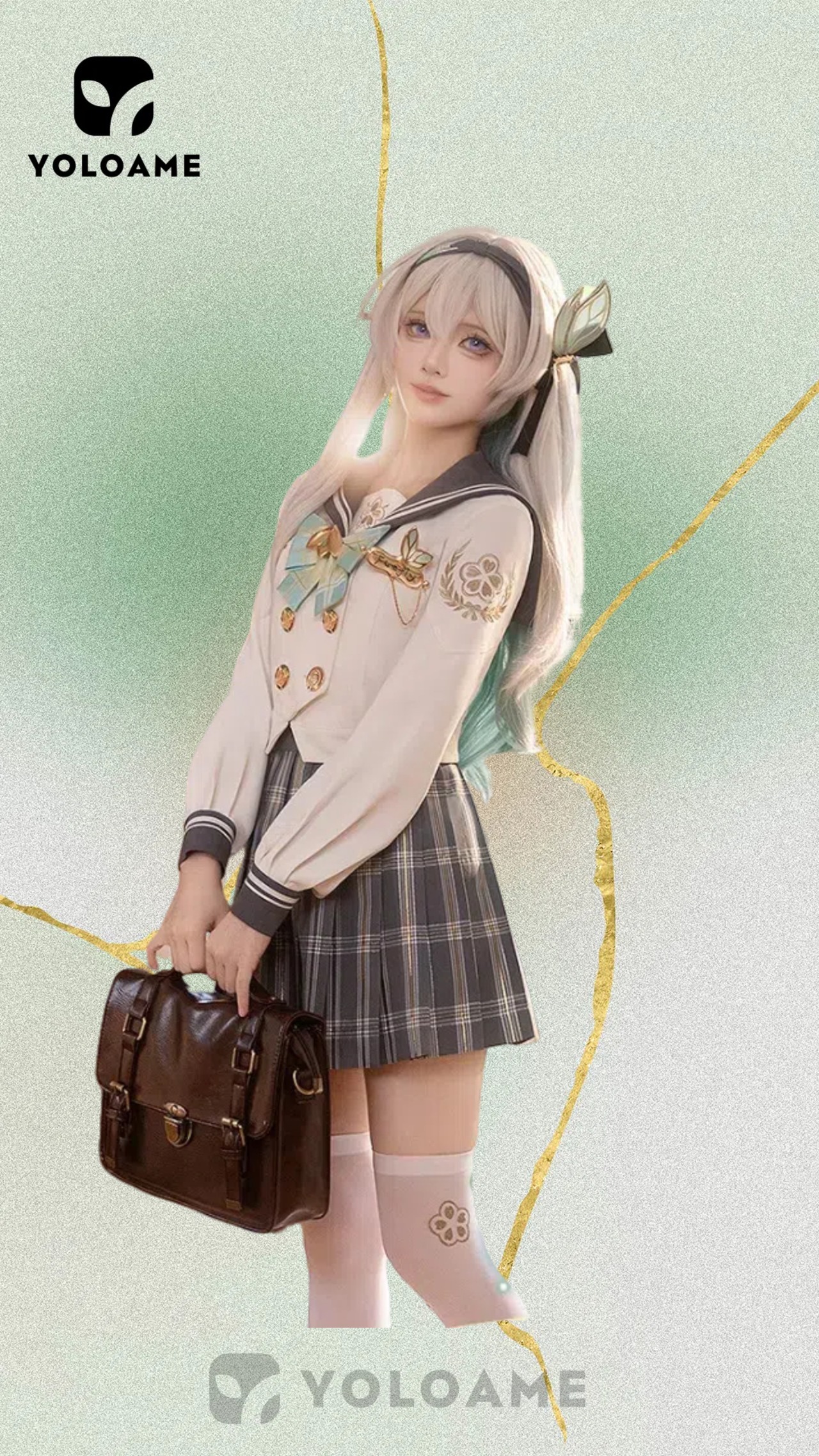 三分妄想 崩壊スターレイル  ホタル  コスプレ衣装 春の贈り物 制服