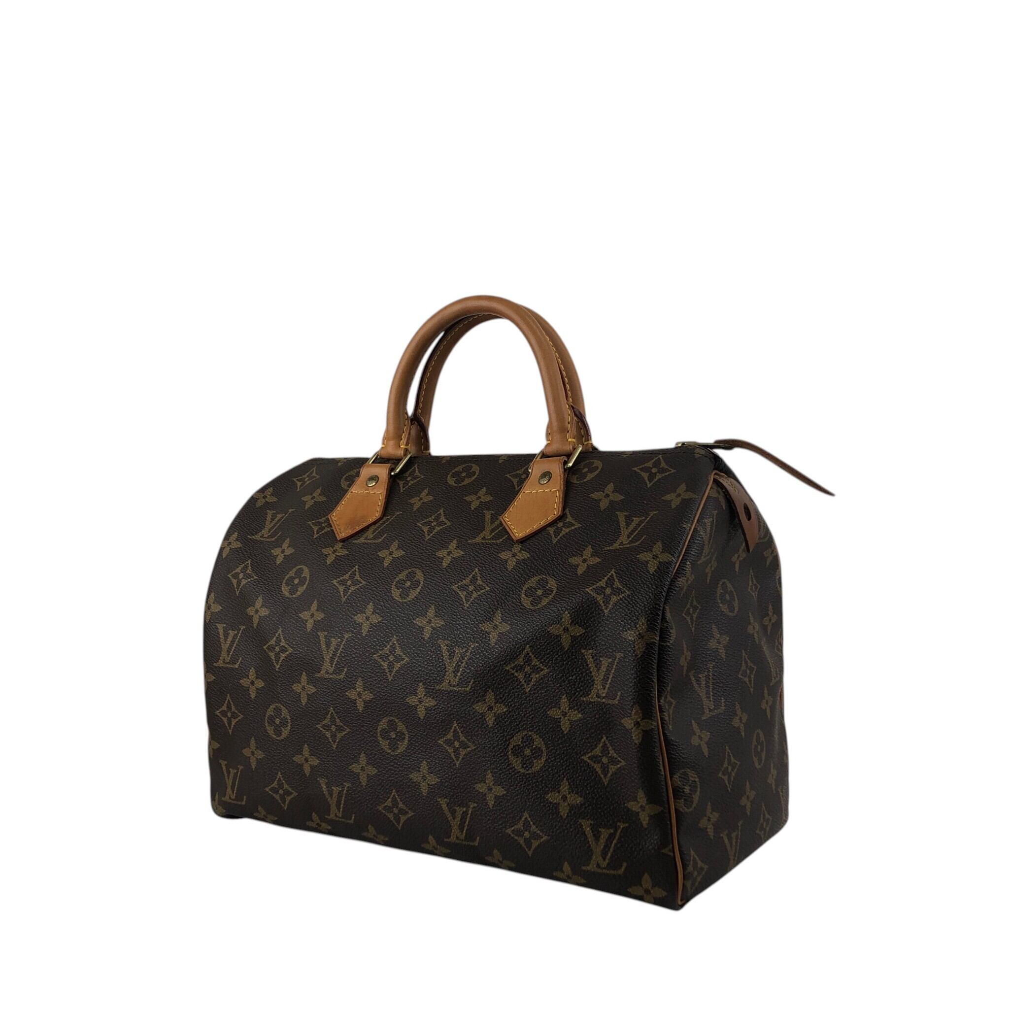 LOUIS VUITTON ルイヴィトン スピーディ30 モノグラム ハンドバッグ