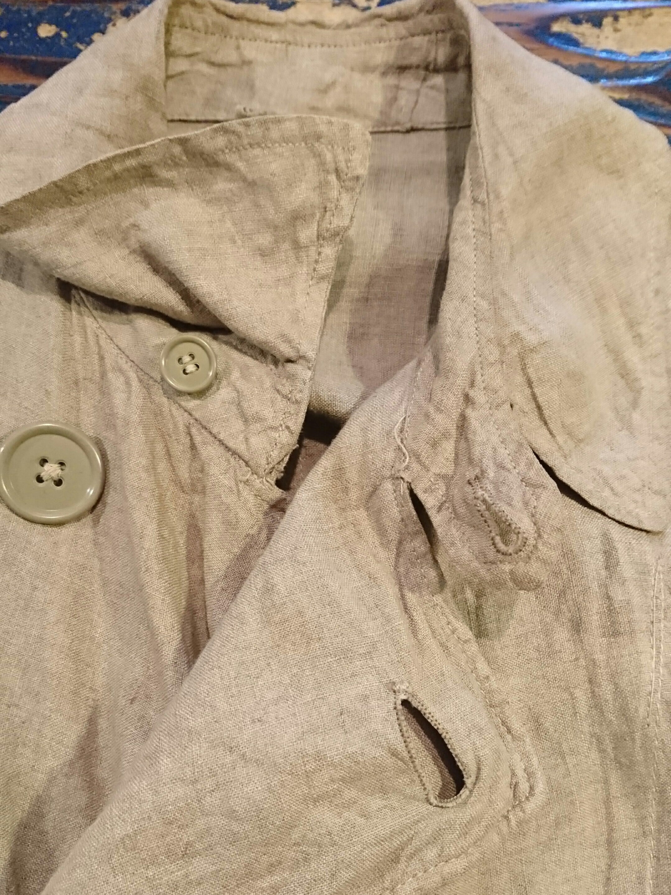 1900〜1910s US DUBLE LINEN DUSTER COAT