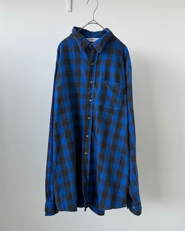 -DAKOTA- Vintage 80-90s L Check Shirt made in USA