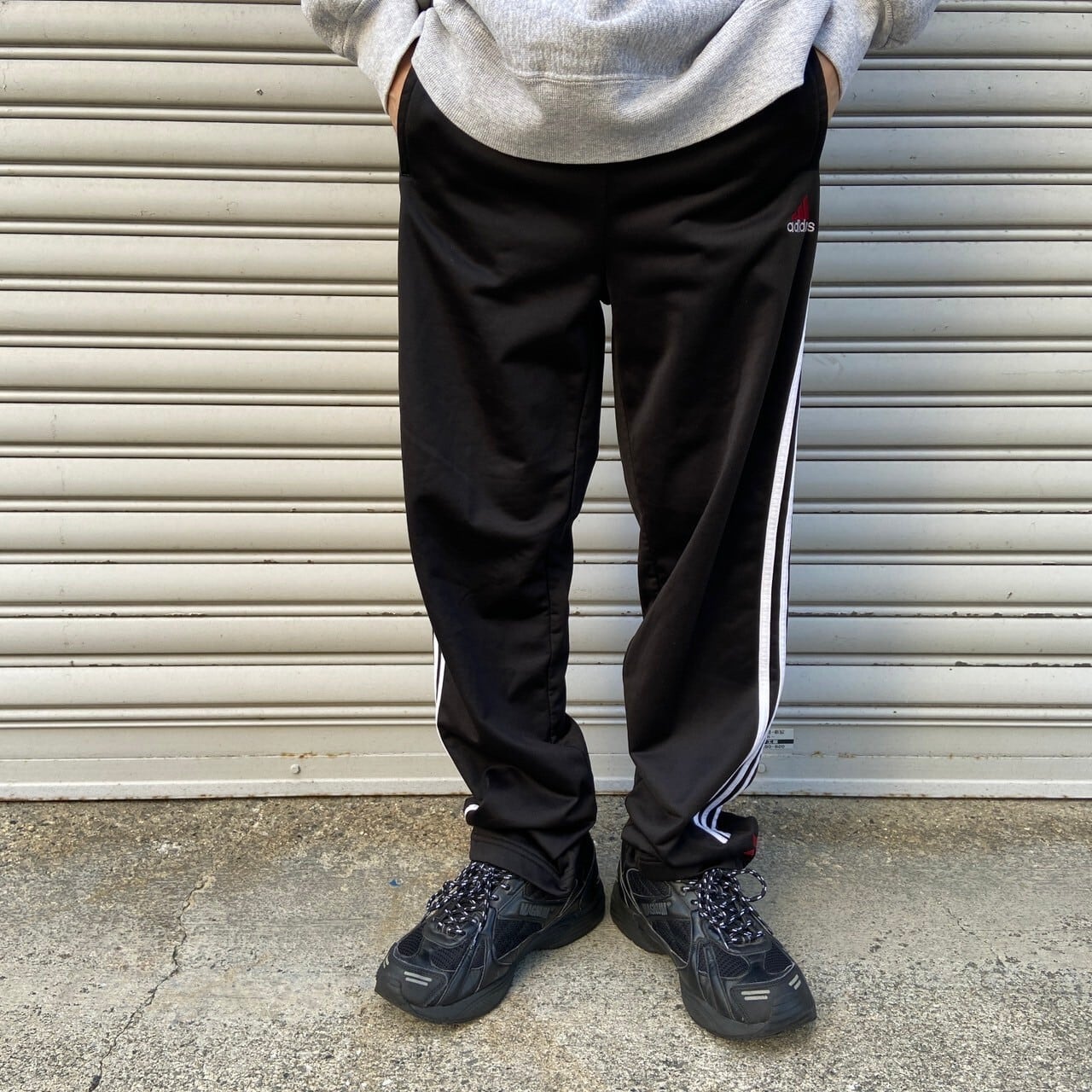 90s adidas アディダス サイドスナップトラックパンツ ジャージ 90s adidas アディダス サイドスナップトラックパンツ ジャージ
