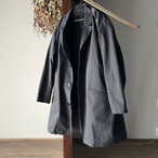 ASEEDONCLOUD/アシードンクラウド Clergyman Long Jacket #221102 Clergyman Cloth Charcoal