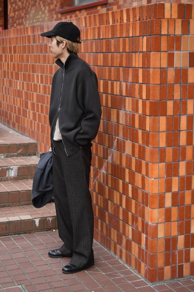 m’s braque / FLARE PANTS (Mix brown stripe)