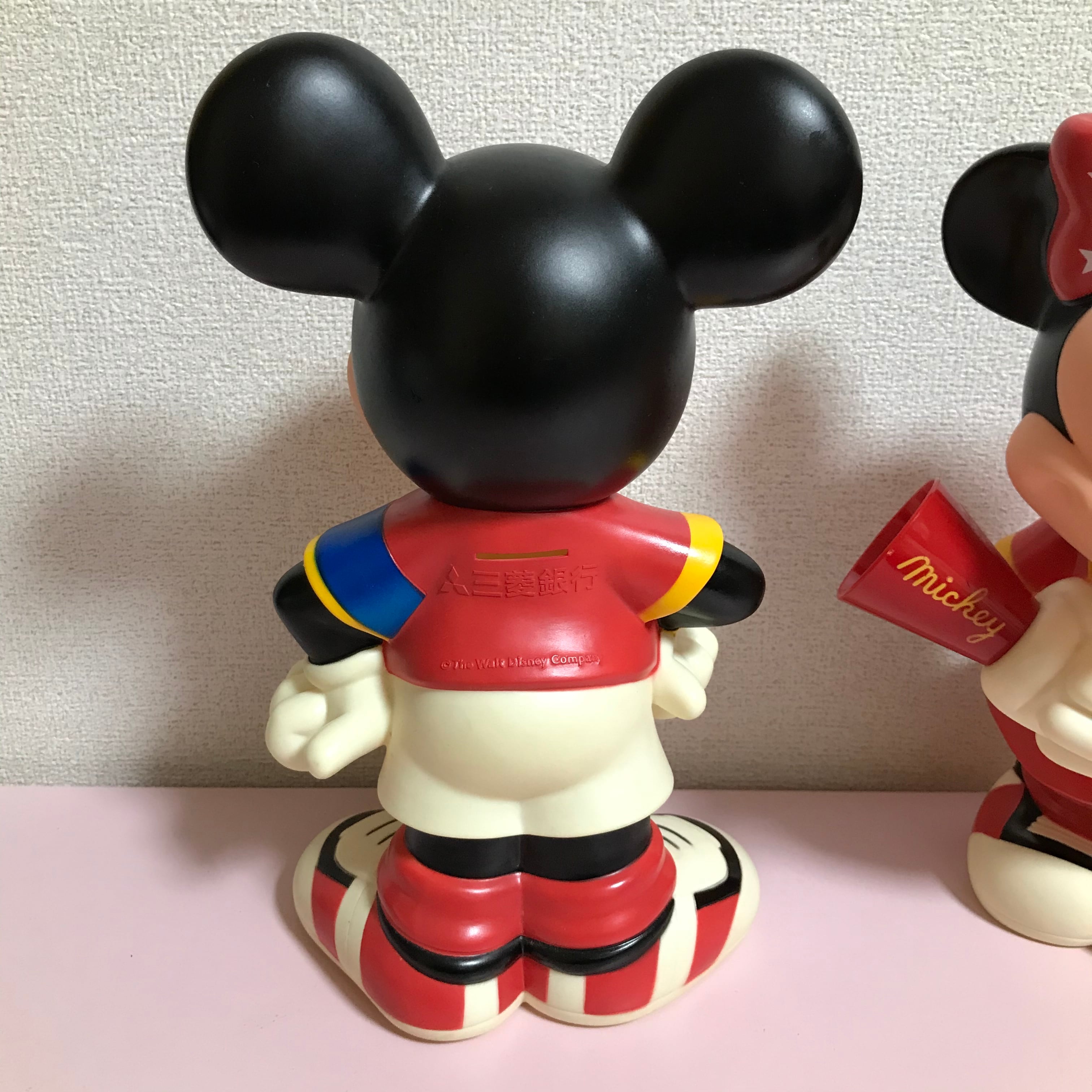 激レア レトロなミッキー&ミニーマウス（Minnie）ソフビ人形の貯金箱/コインバンク ディズニークラシック アメリカンなインテリアにもおすすめ |  Honey Antique ~ヴィンテージ・アメリカン雑貨・アンティーク・アメトイ・インテリア小物・ミールトイのお店~ powered by BASE